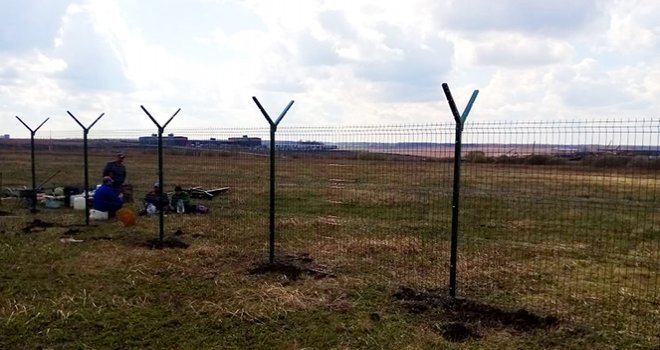Подготовка территории, март 2021